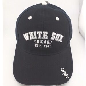 Drew Pearson Chicago White Sox MLB Baseball Cap Mens Navy Blue Strapback Hat